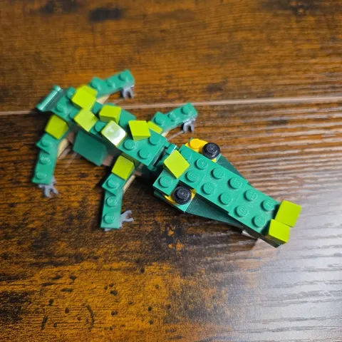 LEGO Creator 20015 Crocodile Alligator BrickMaster Incomplete / Replacement...
