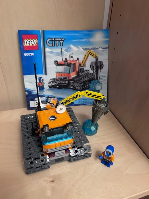 60036 Lego City Artic Base Camp, Retired - Used 100% complete