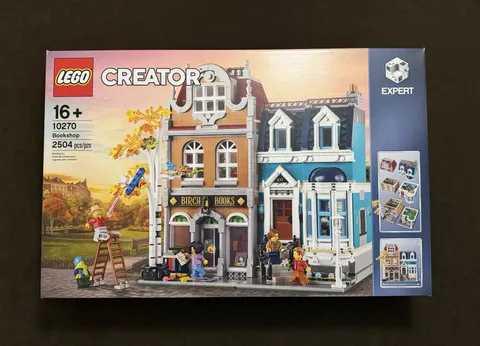 LEGO Creator Expert Bookshop 10270 Book Store Retired NEW