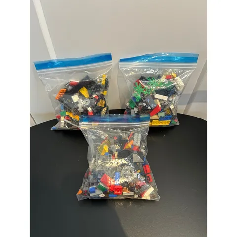 One Pound plus of BULK RANDOM LEGO PIECES Bricks And Blocks swords misc