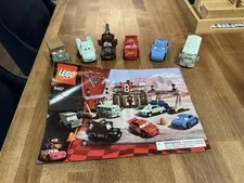 Lego Cars 2 Flo’s V8 Cafe Set 8487 - CARS AND INSTRUCTIONS ONLY NO CAFE