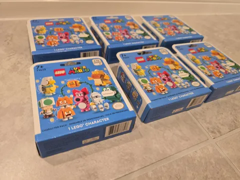 LEGO 71413 Super Mario Blind Box Pack Series 6 Lot Of 6 sealed new boxes
