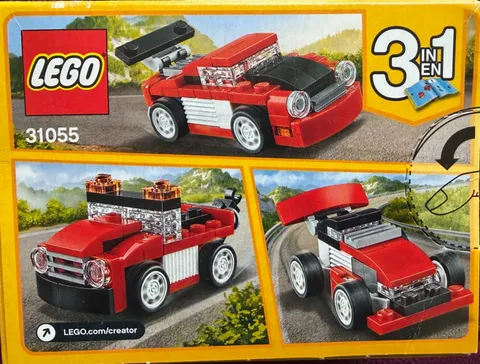 LEGO CREATOR: Red Racer 31055 NIB Box Not Mint