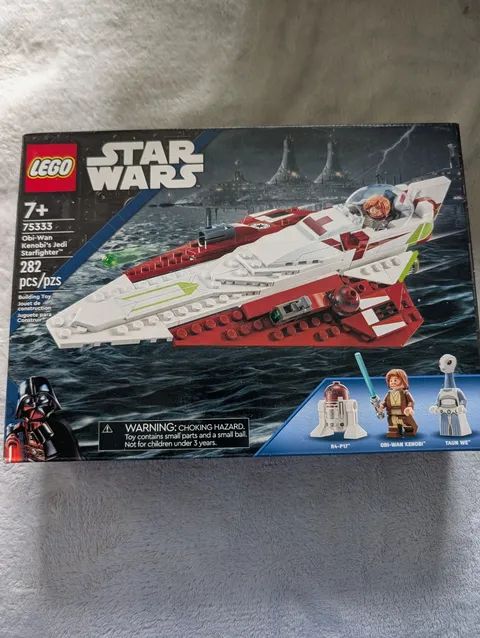 LEGO Star Wars 75333 Obi-Wan Kenobi Jedi Starfighter 282pcs R4-P17