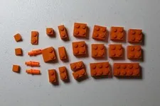 Various Orange Legos