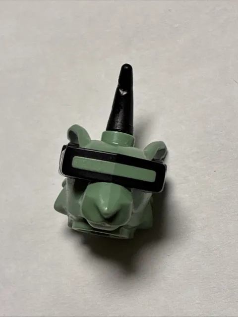 LEGO Ninjago Sand Green Rat Head with Black VR Visor Only