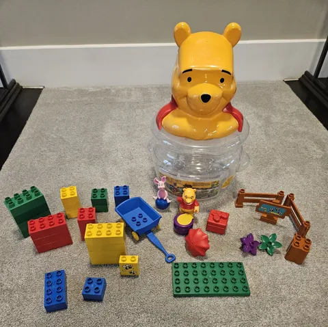 2000 Winnie The Pooh Lego Duplo #2989 Missing 11 Of 47 Pieces Read Description 