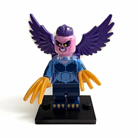LEGO Minifigures Series 25- 71045 Harpy Minifigure w/  Claw Hands, Stand