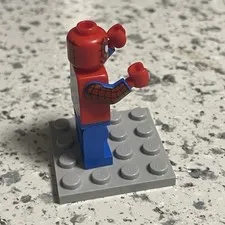 LEGO Spider-Man Minifigure Red & Blue Suit with Web Print Spider-Man Set Plastic