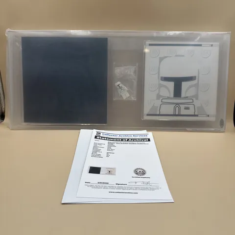 Lego Star Wars: White Boba Fett With Vader Book 2010 Toy Fair UK Version CAS 90
