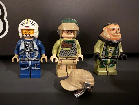 LEGO Star Wars U-Wing Minifigure Lot with Jyn Erso Hat Piece!