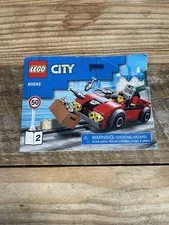 LEGO CITY Manual 60242 Race & Police Car Building Blocks (2020) Instruction Book