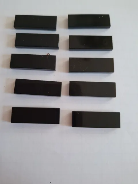 No 337 Lego Tile 1x3.   63864 Black