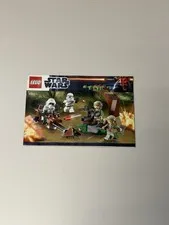Lego STAR WARS 9489 Endor Rebel Trooper and Imperial Trooper Manual Only