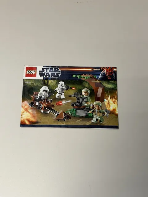 Lego STAR WARS 9489 Endor Rebel Trooper and Imperial Trooper Manual Only