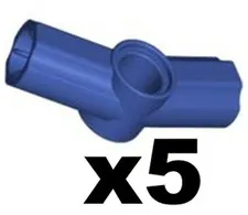 Lego Violet TECHNIC Axle Pin Connector Angled #3 Qty 5 Part 32016 T1