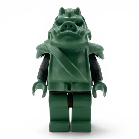 Lego Star Wars Gamorrean Guard Minifigure sw0075 Dark Gray Arms 4476 Damaged