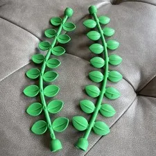 Lego 89158 Duplo PLANT VINE Liane With Leaves Lot Of 2