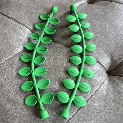Lego 89158 Duplo PLANT VINE Liane With Leaves Lot Of 2