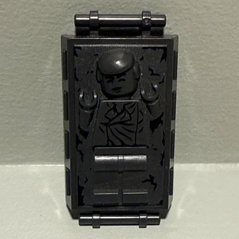 LEGO Star Wars Black Han Solo Carbonite Display Piece 87561 Excellent Condition!
