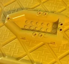 LEGO Yellow Raft Inflatable Dingy Design ID 75977 / Part 30086 Used