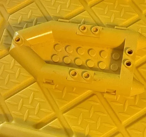 LEGO Yellow Raft Inflatable Dingy Design ID 75977 / Part 30086 Used