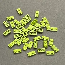 Lego 3023 Lime Green Replacement Parts Pieces Lot of 41