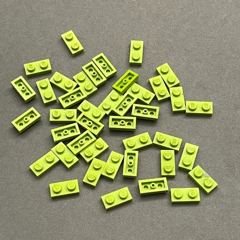 Lego 3023 Lime Green Replacement Parts Pieces Lot of 41