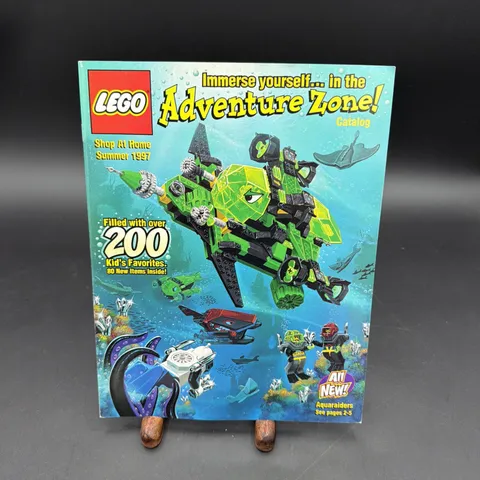 Lego Shop At Home Holiday Gift Catalog Magazine SUMMER 1997 Aquaraiders Cover