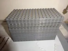 Lego Plate Lot of 24 Dark Gray 8x16 16x8 studs baseplates!