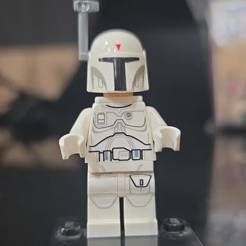 LEGO White Armored Trooper Minifigure w/ Helmet & Backpack Jetpack