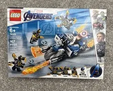 Lego 76123 Avengers - Captain America: Outriders Attack - New - Retired  READ!