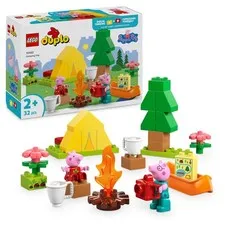 LEGO DUPLO Peppa Pig Excursión Campestre con Papá Pig, Juguetes Montessori para