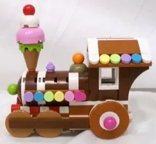 LEGO Holiday 40777 Celebration Gingerbread Train Ornament Set Incomplete