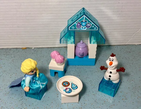 2020 LEGO DUPLO DISNEY FROZEN SET# 10920-ELSA & OLAF's TEA PARTY 15Pcs  NO BOX
