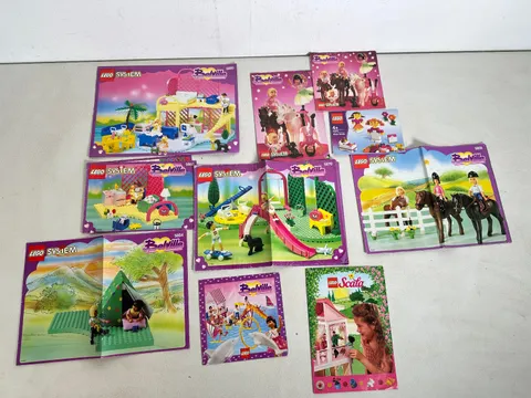 LEGO System Belville Scala 8 x Instructions 5890 5860 5870
