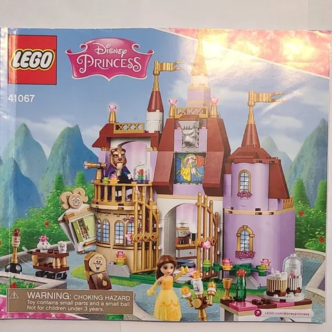 LEGO Belle's Enchanted Castle 41067 Disney Princess Illustrated Manual Booklet