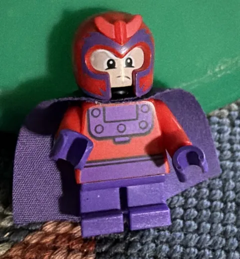 LEGO Magneto Minifigure Short Legs Mighty Micros sh0365 76073 Super Heroes