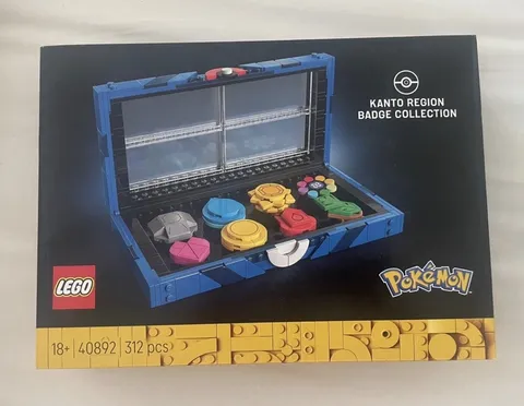 🇨🇦 Lego Pokemon Kanto Region Badge Collection GWP 40892 BRAND NEW