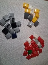 C Lego Lot 44 2 x 2 Curved Slope 30602 41855 44675 Assorted Colors