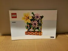LEGO Flower Trellis Display 40683 Instruction Guide MANUAL ONLY