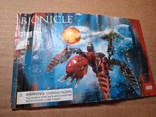 Lego Bionicle Thulox Instruction Manual No Bricks Wear 8931 Matoran