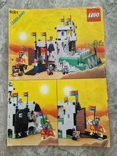 Lego Building Instructions 6081 Legoland Castle King's Mountain Fortress