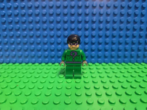 LEGO Riddler Minifigure bat017 7785 Batman 2006 CMF Lot Rare Vintage Retired HTF