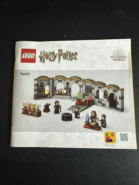LEGO® Harry Potter 76431 Hogwarts Castle: Potions Class Instruction Manual Only!