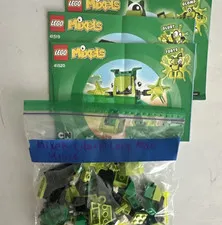 LEGO MIXELS Illustrated English Manuals Glomp Glurt Torts 41519 41520 Booklets