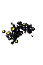 55 assorted Lego wheels