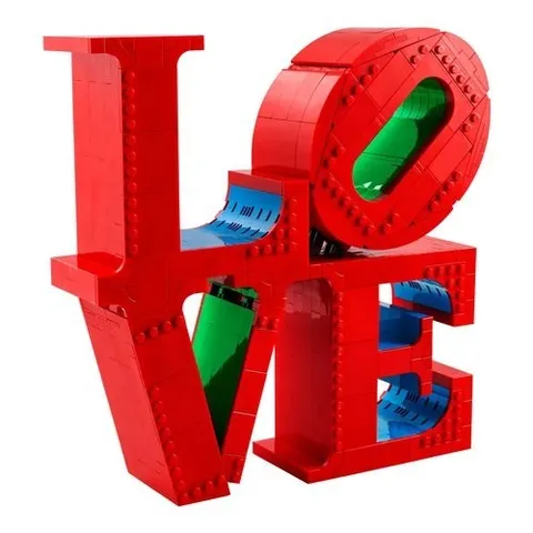 LEGO ART Love Robert Indiana