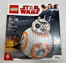 LEGO Star Wars BB-8 75187 The Last Jedi New Sealed BNIB Damaged Box