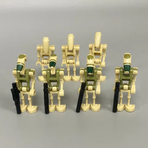 7 BATTLE DROIDS GENUINE LEGO STAR WARS MINIFIGURES TOYS SEPARATISTS KASHYYYK